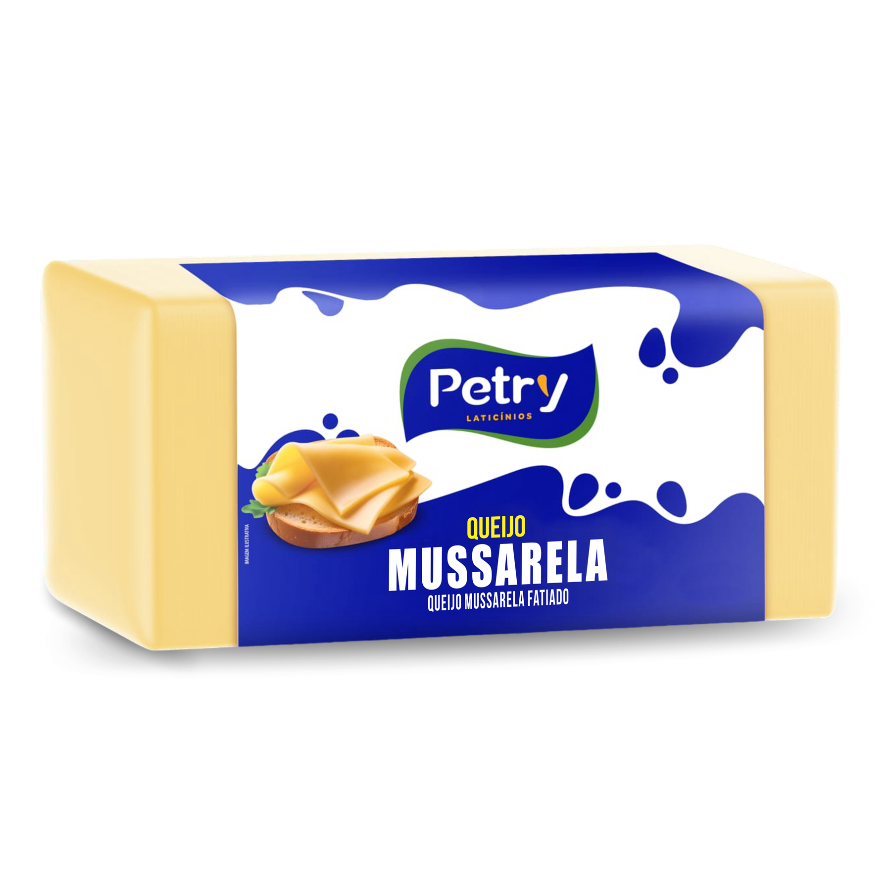 Queijo Mussarela Fatiado Petry 1kg